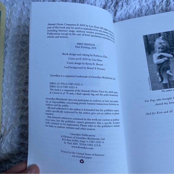 Animals Divine by Lisa Hunt Tarot card box set First Printing / First Edition - Picture 6 of 16